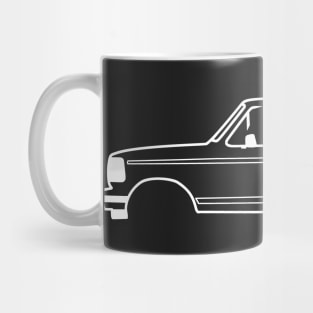 1992-1996 Ford Bronco Side White No Logo Mug